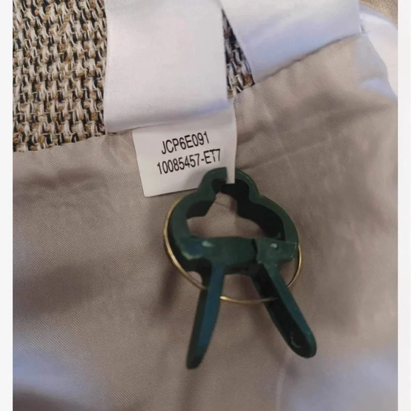 Evan Picone Petites Tweed Style Mini Lined Skirt Size 8P - Picture 6 of 8